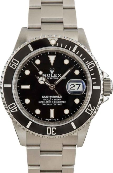 Rolex Submariner 16610 Black