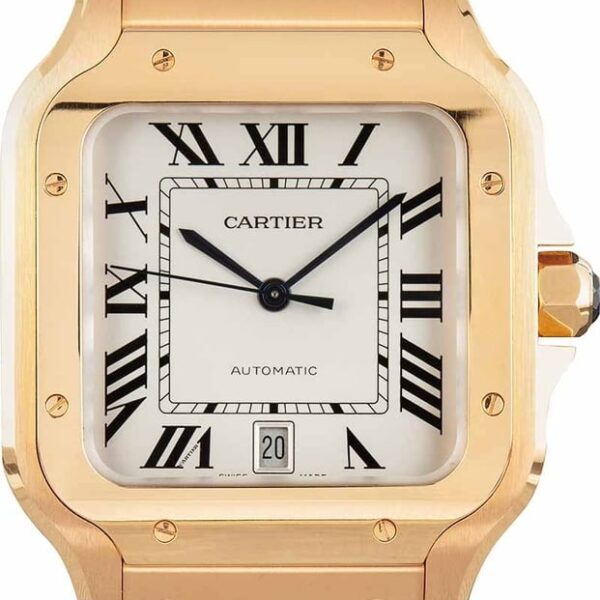 Santos de Cartier 18k Rose Gold