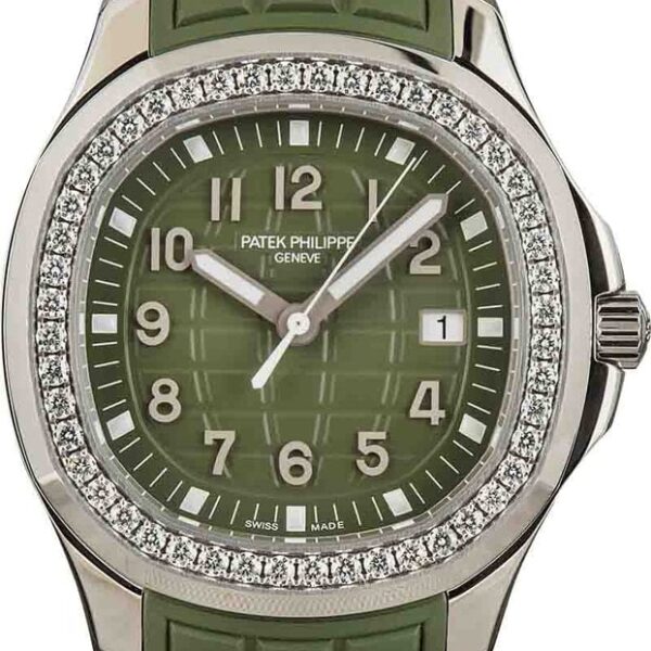 Ladies Patek Philippe Aquanaut Luce Green Dial
