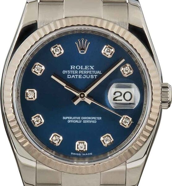Men’s Rolex Datejust 116234 Diamond Dial