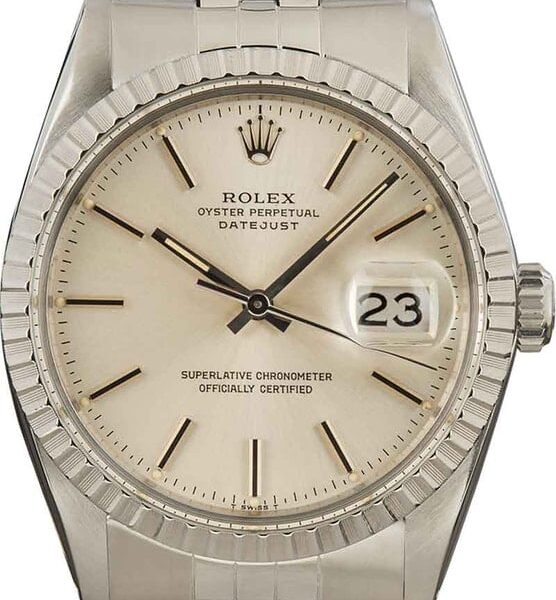 Mens Rolex Datejust 16030 Silver Dial