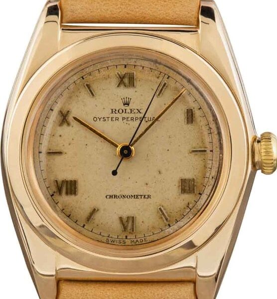 Vintage Rolex Oyster Perpetual 3131 Bubbleback