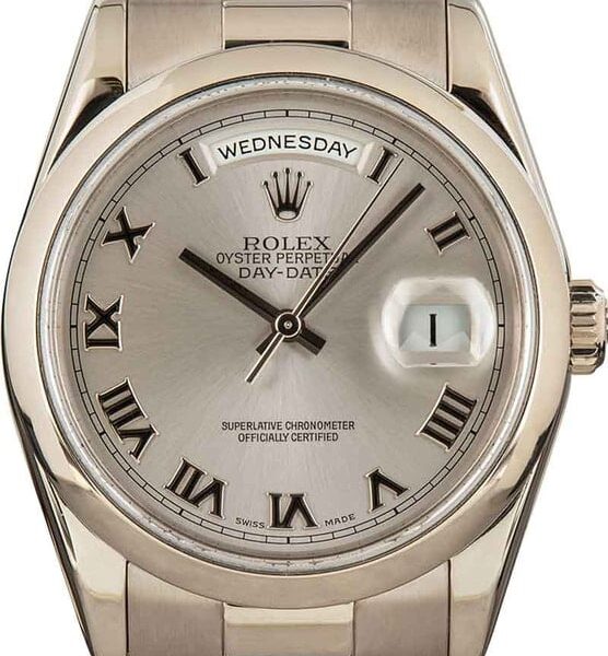 Rolex Day-Date 118209 White Gold